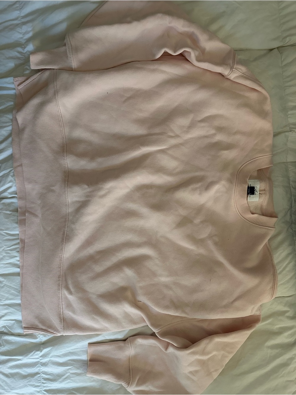 AE oversized Crewneck Sweatshirt - Light Pink